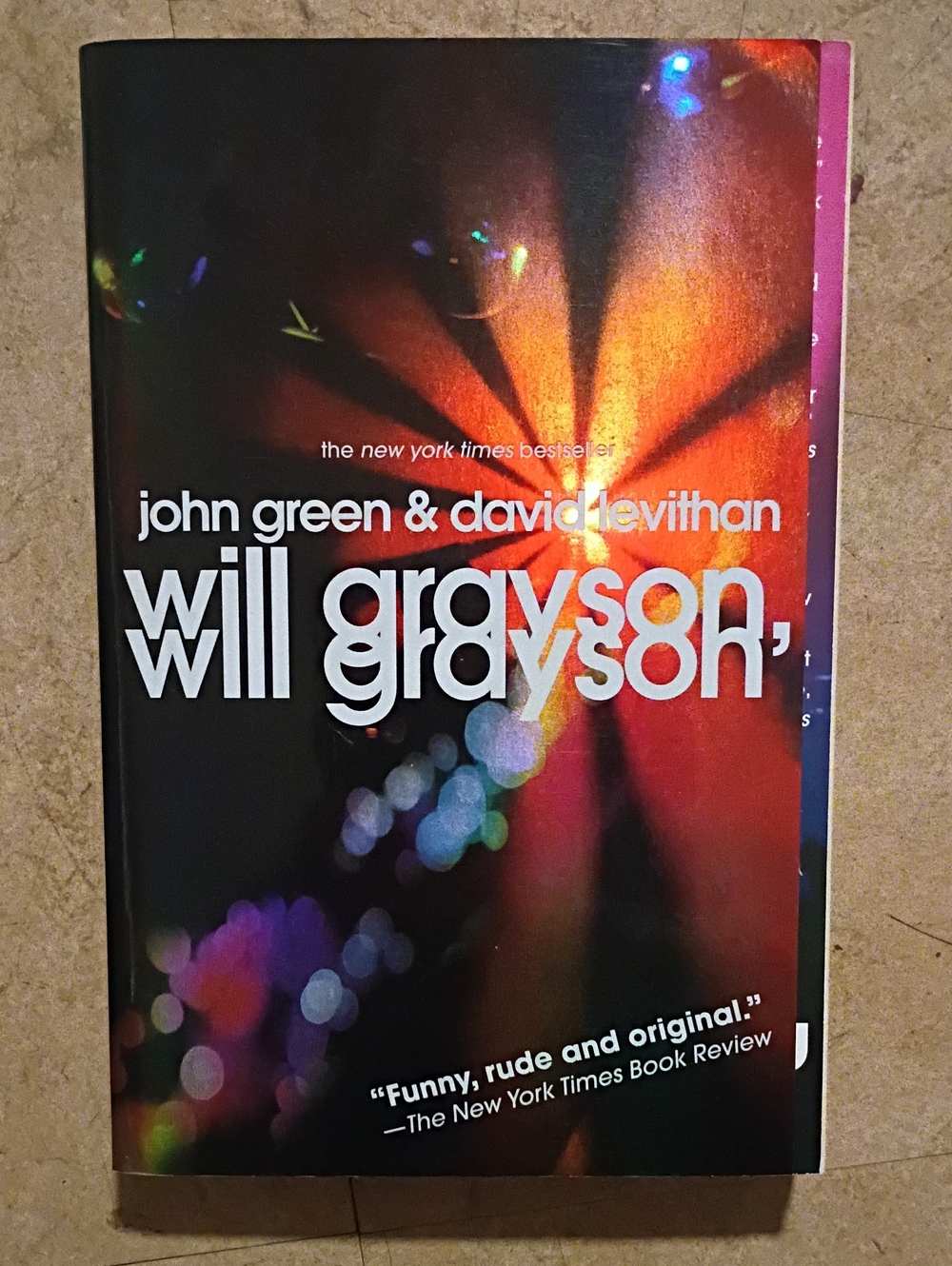 Will Grayson, Will Grayson by John Green & David Levithan